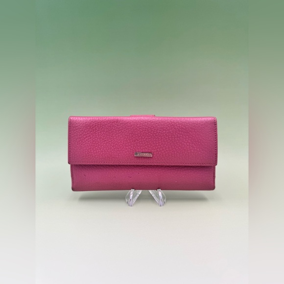 Gucci Handbags - Gucci Pink Long Wallet